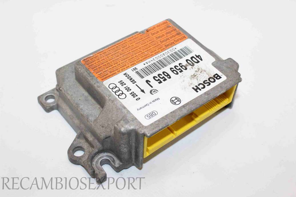 Centralita de airbag Audi A8 S8 D2 4D0959655J 4D0 959 655 J Bosch 0285001266 0 285 001 266 - foto 1