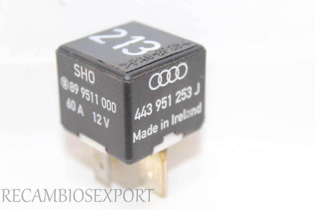 Rele 213 Audi VW Volkswagen Golf 443 951 253 J 443951253J 899511000 89 95 11 000 - foto 1