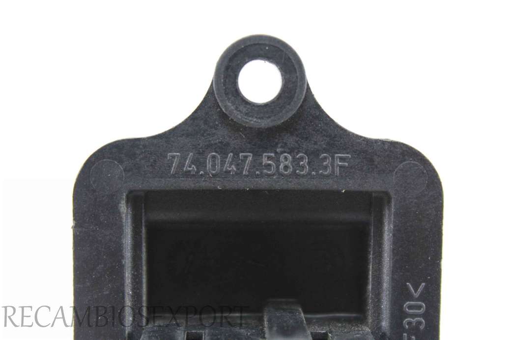 Resistencia controlador del ventilador Citroen Xsara 740475833F 74.047.583.3F - foto 2