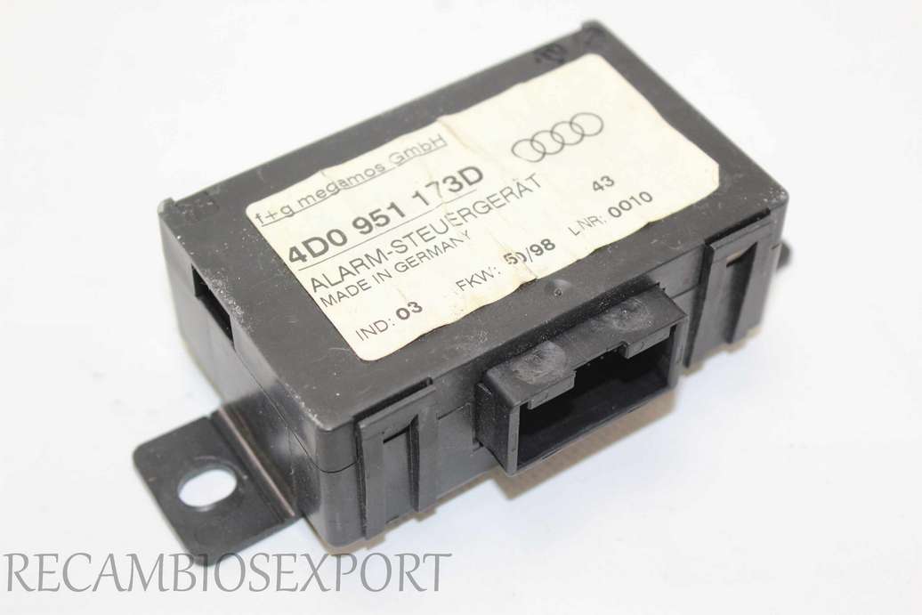 Modulo de control de alarma Audi A6 A8 4D0951173D 4D0 951 173D - foto 1