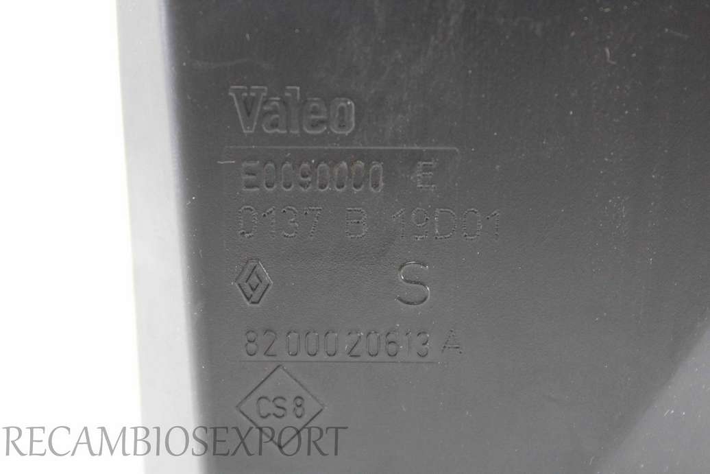 Bloqueo de volante Renault Laguna 8200020613A 8200020613 A VALEO E0090000 E - foto 2