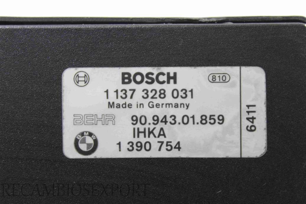 Centralita de confort BMW E32 E34 1390754 1 390 754 Bosch 1137328031 1 137 328 031 IHKA Behr 9094301859 - foto 3