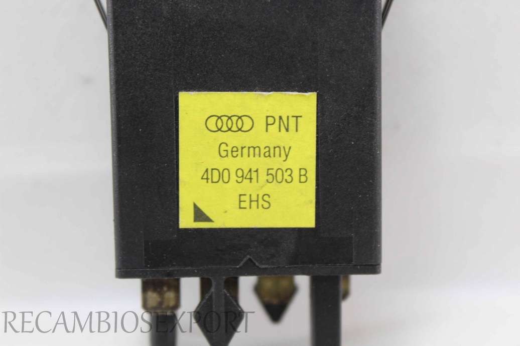 Interruptor de calefacción Audi A4 B5 8D 4D0941503B 4D0 941 503 B - foto 2