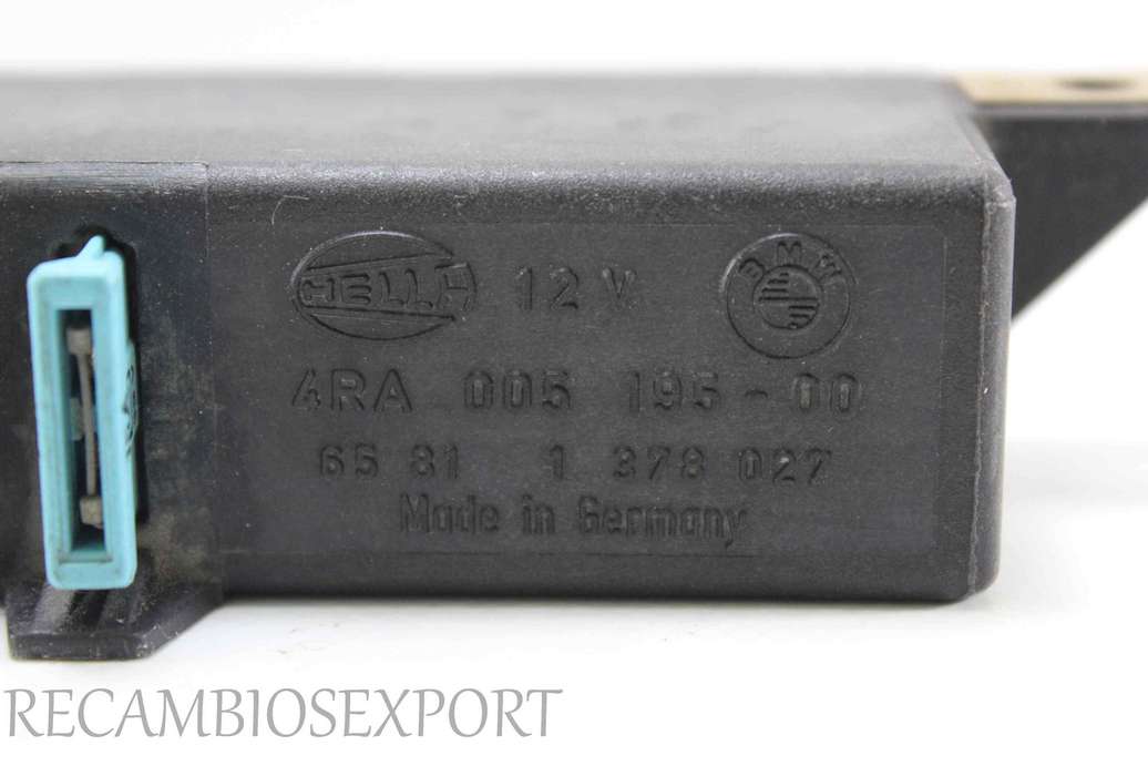 Rele BMW E34 65811378027 65 81 1 378 027 Hella 4RA00519500 4RA 005 195-00 - foto 2