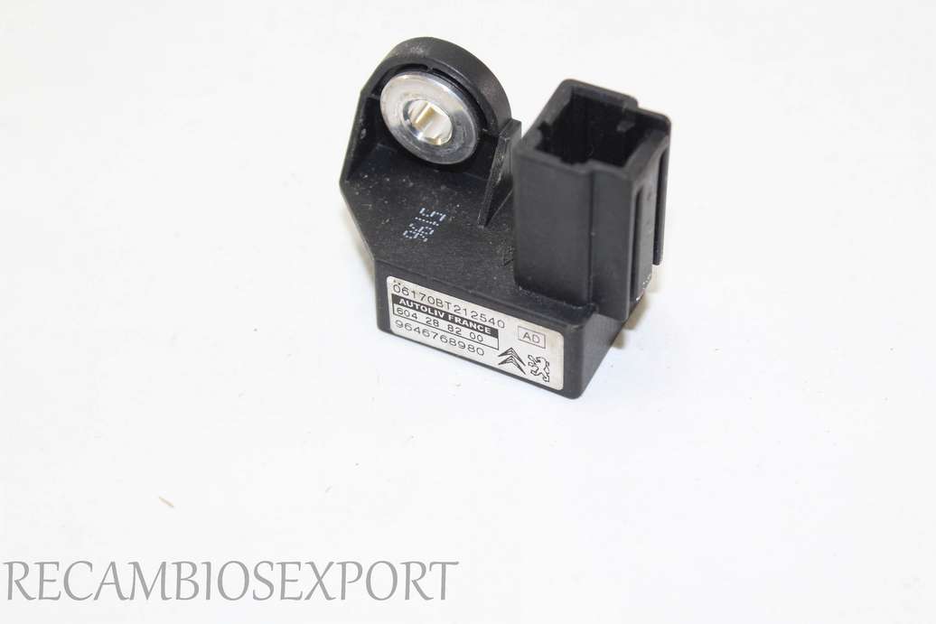 Sensor de airbag Citroen C4 Peugeot 307 9646768980 Autoliv 604288200 604 28 82 00 AD - foto 1