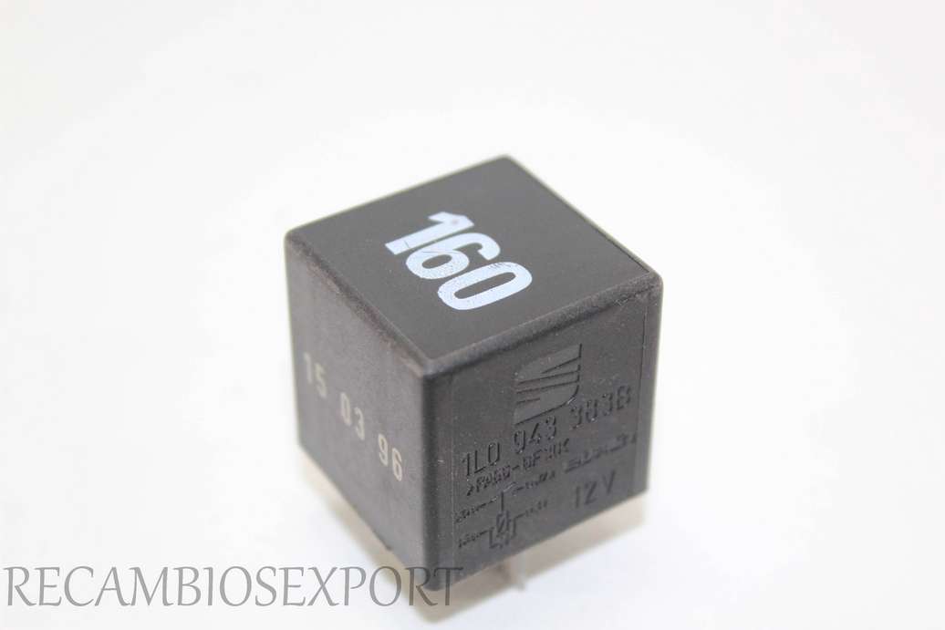 Rele 160 VW Polo Caddy Seat Toledo Cordoba Ibiza Inca 1L0943383B 1L0 943 383B - foto 1