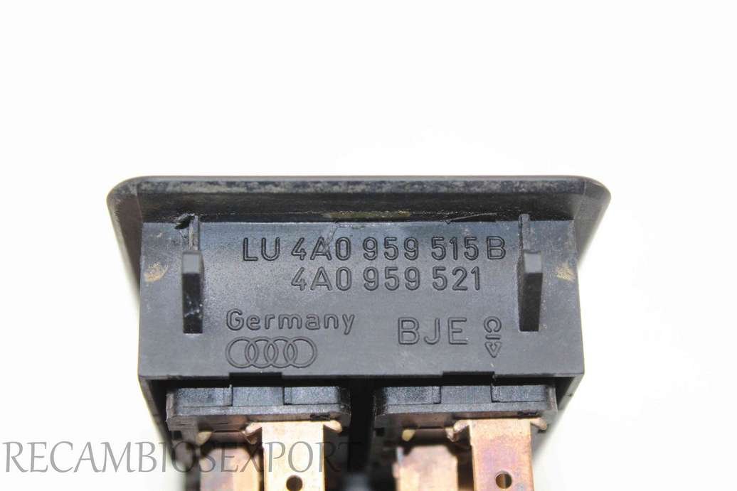 Interruptor de elevalunas Audi A6 C4 S6 100 4A0959515B 4A0 959 515 B 4A0959521 4A0 959 521 - foto 2