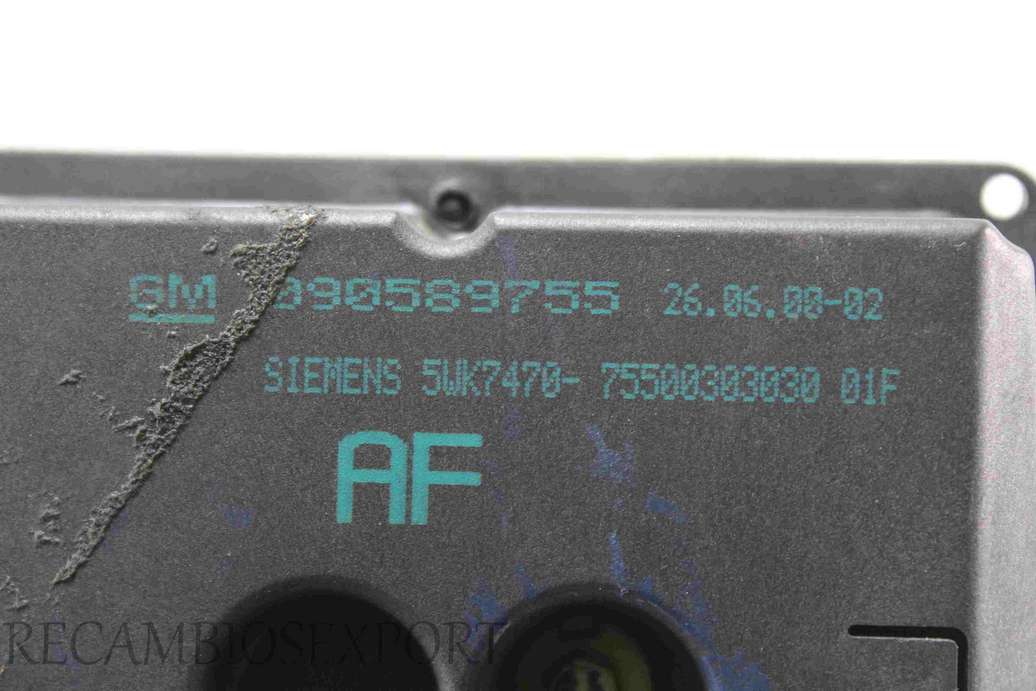 Pantalla display Opel Zafira 090589755 GM090589755 Siemens 5WK7470 AF - foto 2
