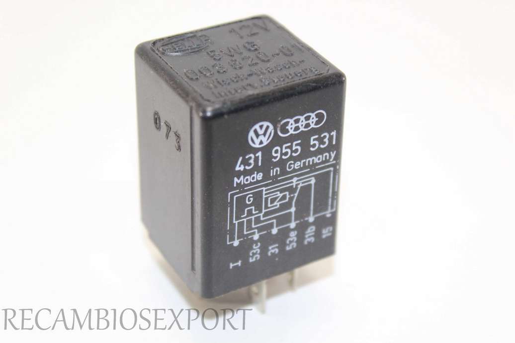 Rele Audi A8 431955531 431 955 531 Hella 00362001 003 620-01 - foto 1