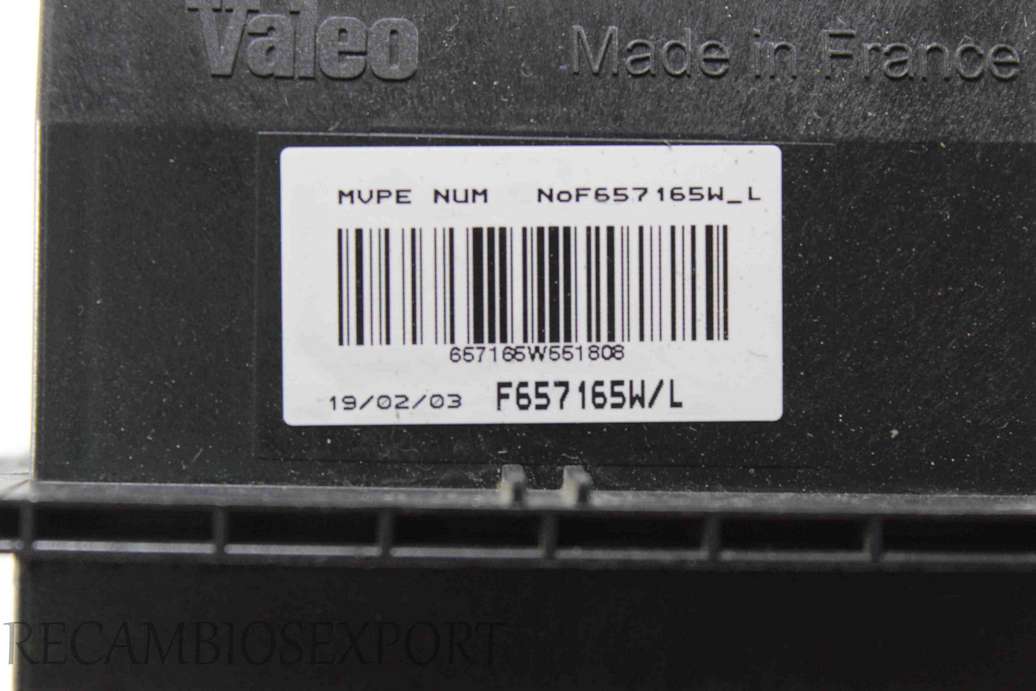 Resistencia Renault Peugeot Citroen F657165WL F657165W/L Valeo N0F657165W NOF657165W - foto 2