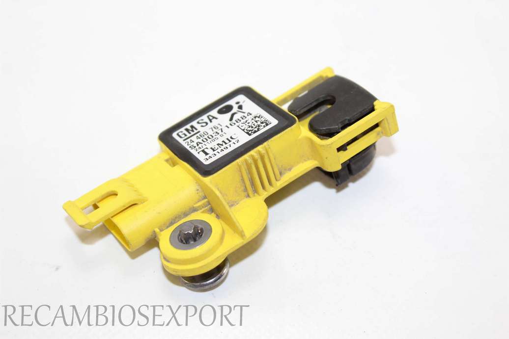 Sensor de airbag Opel Astra H 24460761 24 460 761 GM Temic 343149712 - foto 1