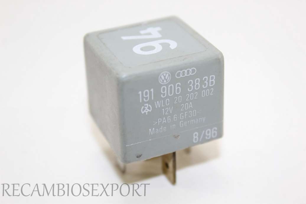 Rele 94 Audi VW Skoda 191906383B 191 906 38 3B - foto 1