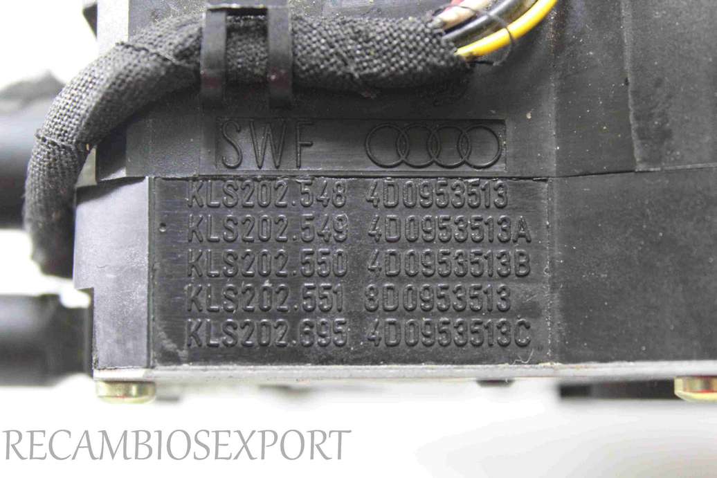 Mando de la columna de dirección Audi A6 C4 4D0953513 4D0953513A 4D0953513B 8D0953513 8D0953513C - foto 3