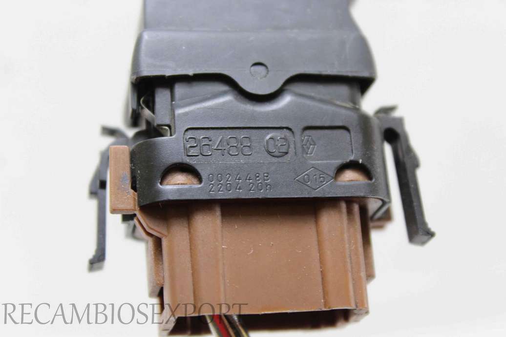 Interruptor de elevalunas Renault Laguna 002448B 2648802 26488 02 - foto 2