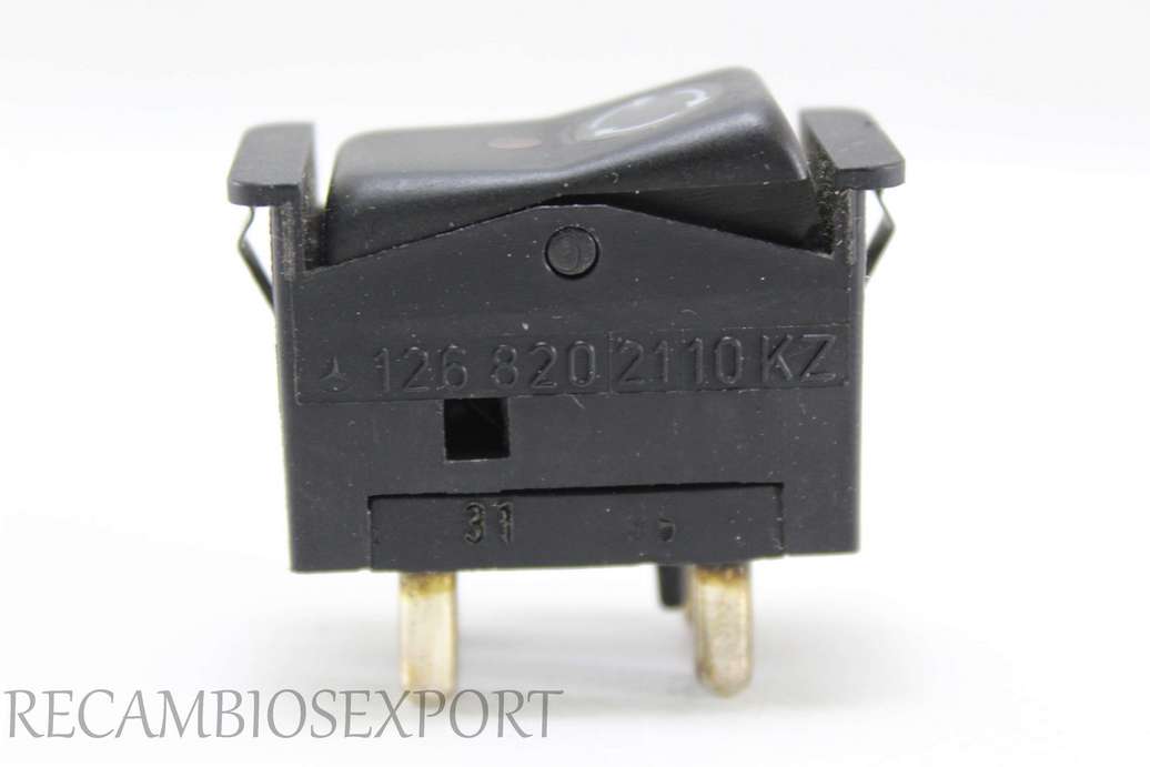 Interruptor de clima Mercedes W126 1268202110 1268202110KZ 126 820 21 10 KZ - foto 2