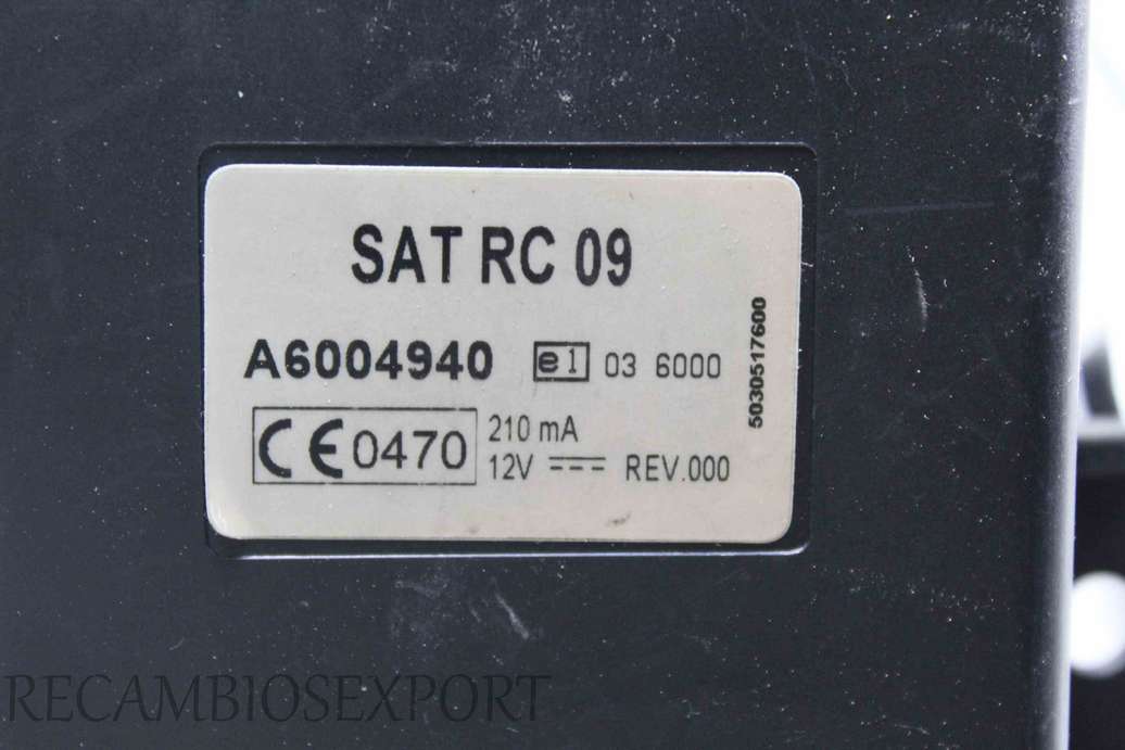 Modulo Antenna Renault Megane SAT RC 09 A6004940 GPS MetaSystem 2110025600 GAACZ-A-CIA - foto 2