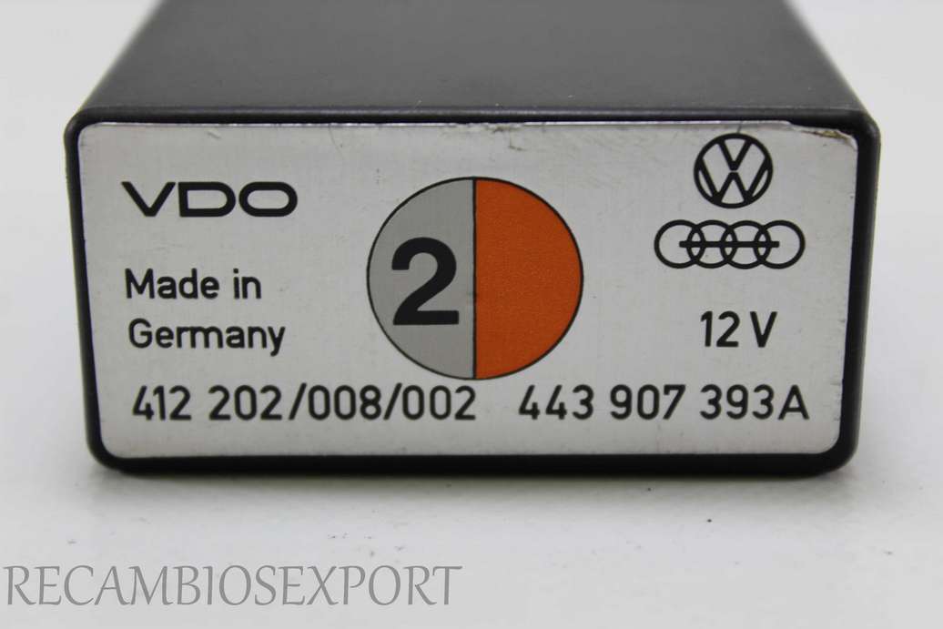 Rele VW Golf Audi 90 100 443907393A 443 907393A 412202008002 412 202 008 002 - foto 2