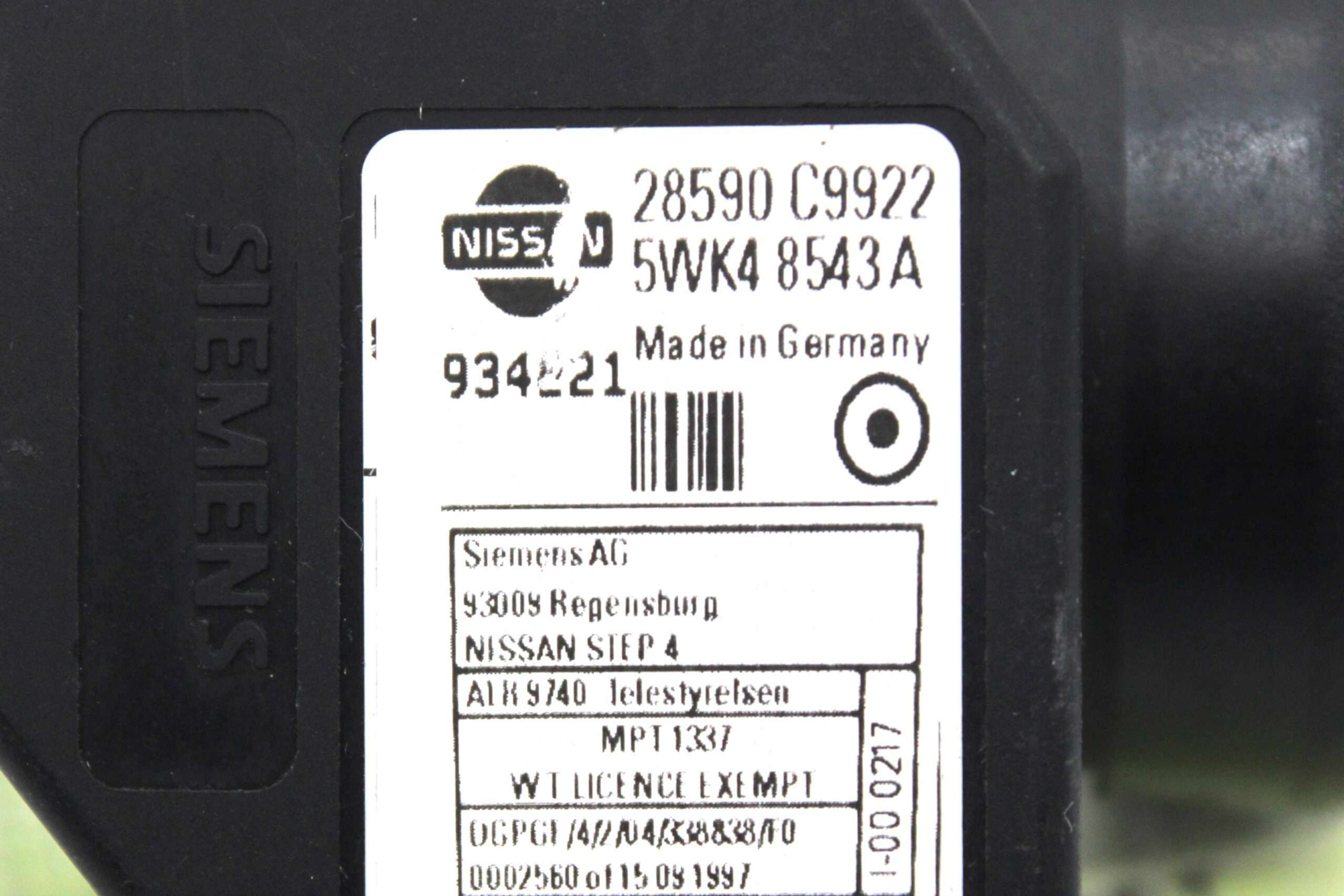 Lector de Llave Nissan Micra - foto 2