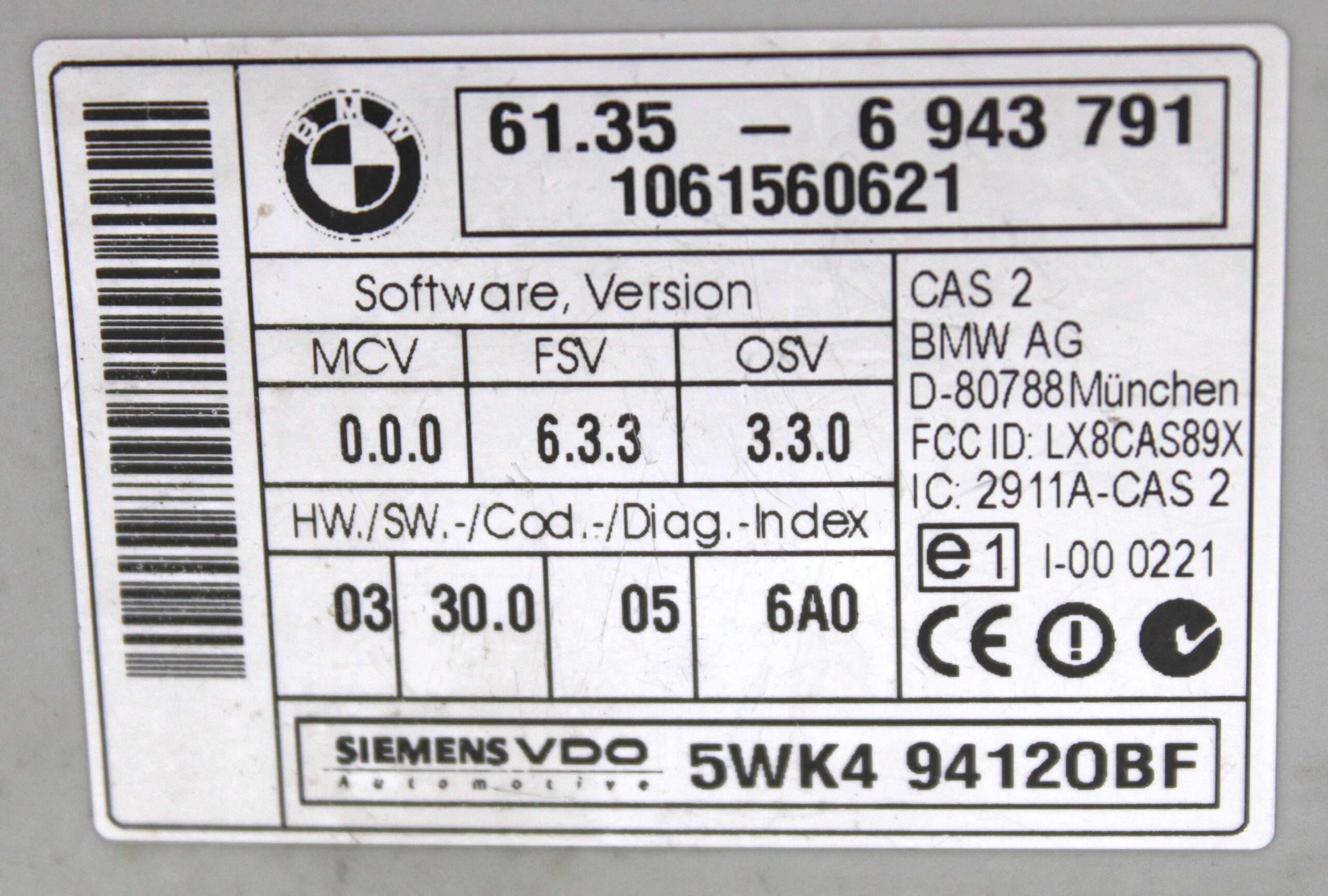 Módulo de Control BMW E60 - foto 2