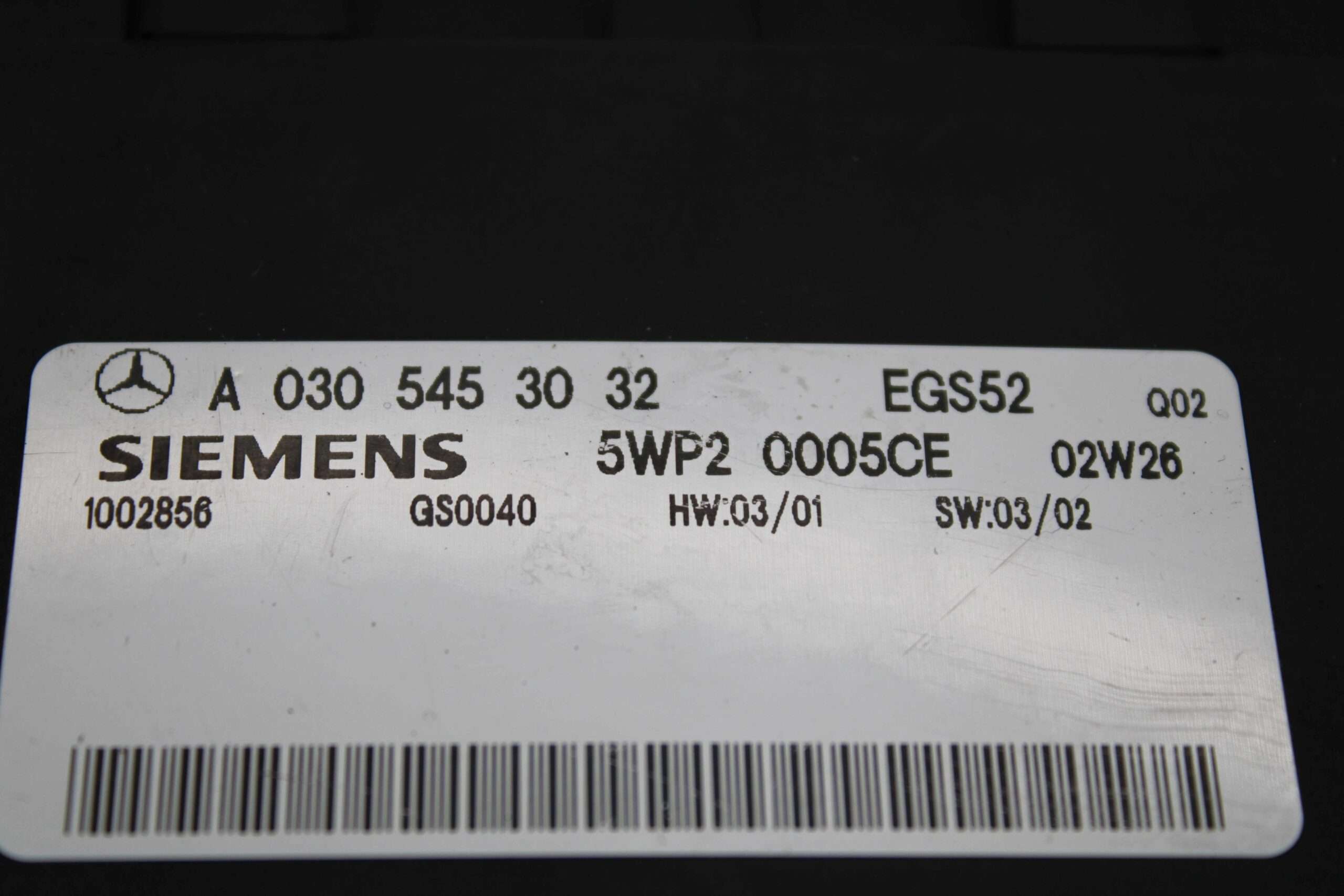Módulo de Control de Transmisión Mercedes W215 W220 C215 - foto 2