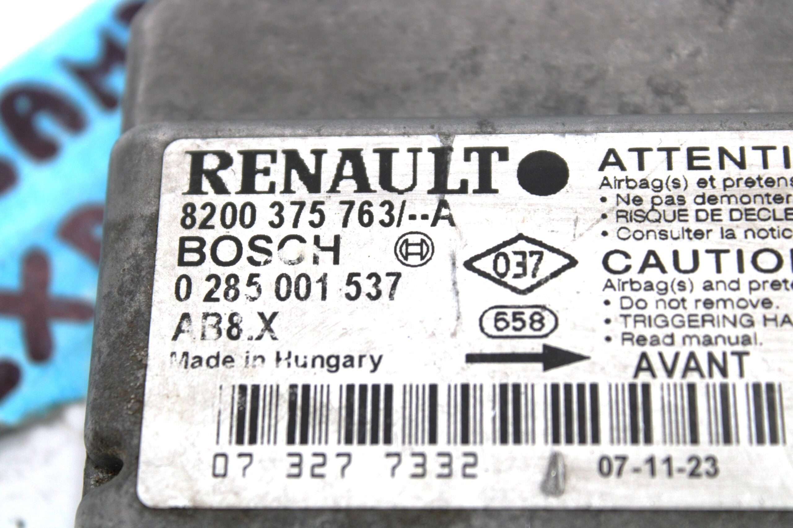 Centralita de Airbag Renault Clio - foto 2