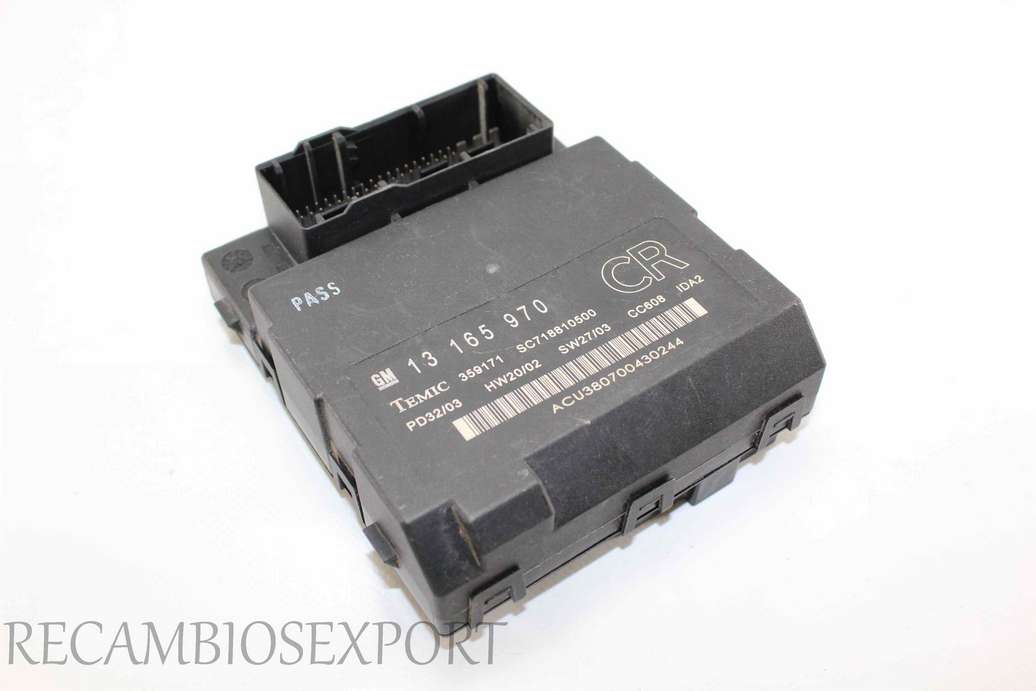 Modulo de control Opel Vectra Signum 13165970 13 165 970 Temic 359171 SC718810500 - foto 1
