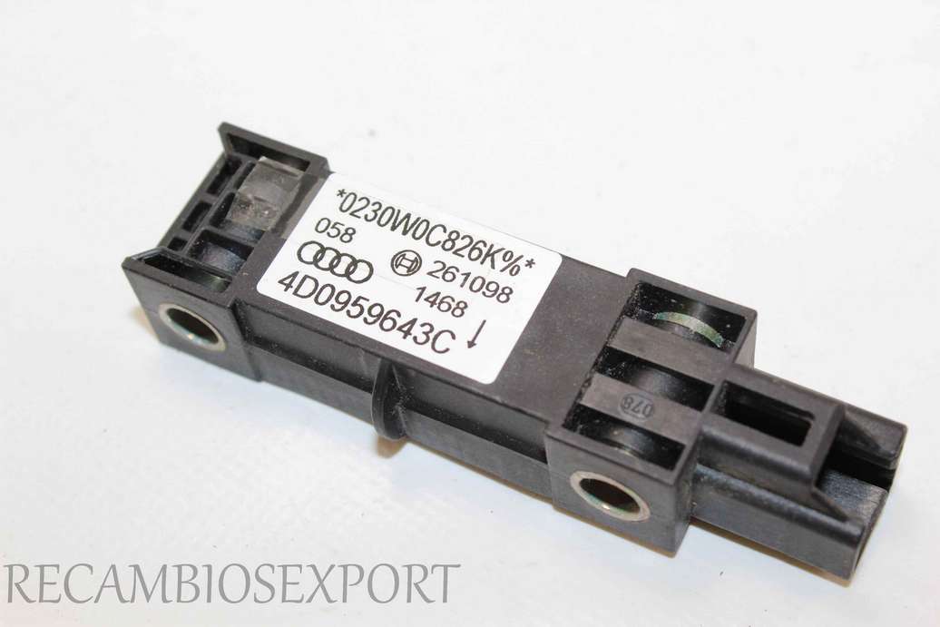 Sensor de airbag Audi A8 S8 4D0959643C - foto 1