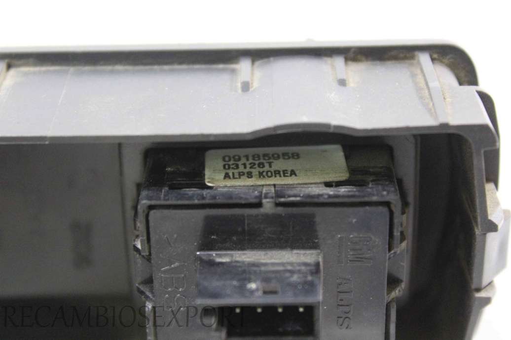 Interruptor de elevalunas Opel Vectra C 09185958 24453571 - foto 3