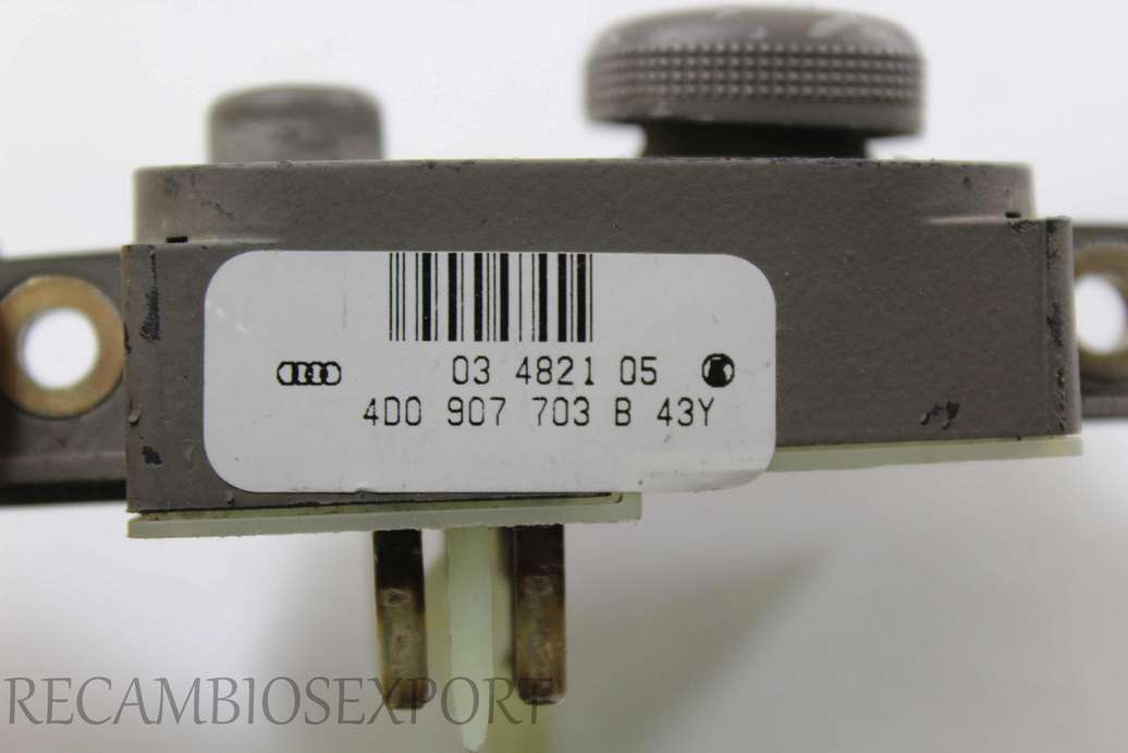 Interruptor Audi A6 A8 4D0907703B 4D0 907 703 B 4D0907703B43Y 03482105 03 4821 05 - foto 2
