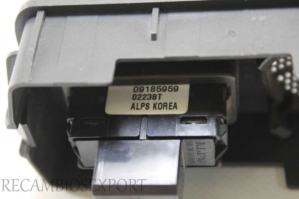Interruptor de elevalunas Opel Signum Vectra 09185959 24437646 24 437 646 GM - foto 3