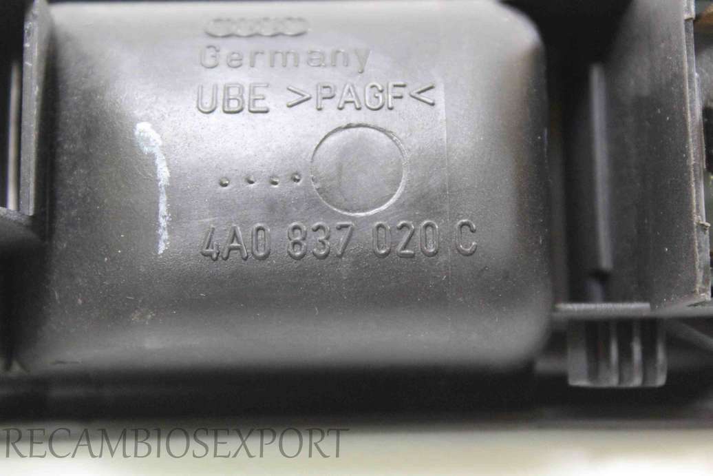 Maneta de interior Audi A6 C4 4A0837020C 4A0 837 020 C 4A0959855A0IC 4A0959855A 4A0 959 855 A0IC - foto 2