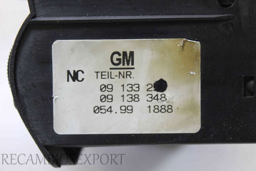 Mando de luz Opel Zafira 09138348 09 138 348 GM - foto 2