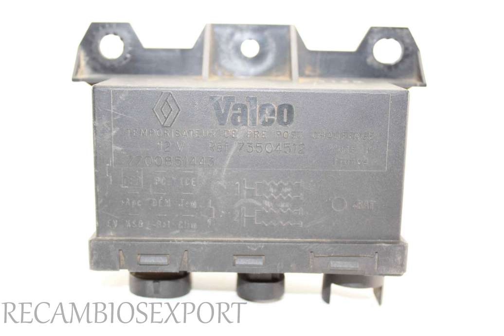 Rele de precaletamiento Renault Espace 7700851443 Valeo 73504512 - foto 1