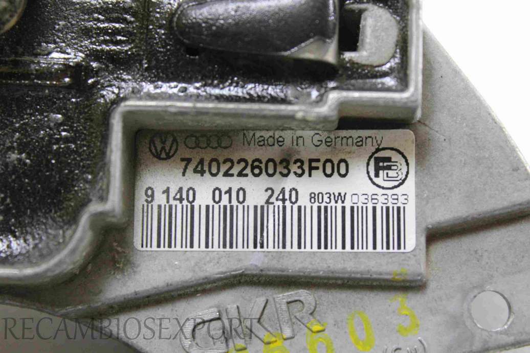 Resistencia VW Passat 740226033F00 9140010240 9 140 010 240 - foto 2