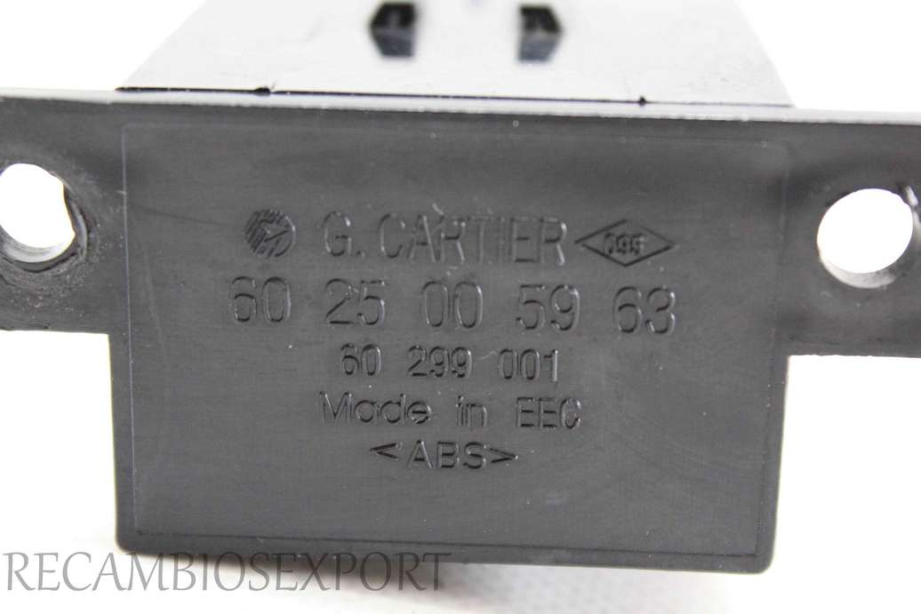 Rele Renault Espace 6025005963 60 25 00 59 63 60299001 60 299 001 G. Cartier - foto 2