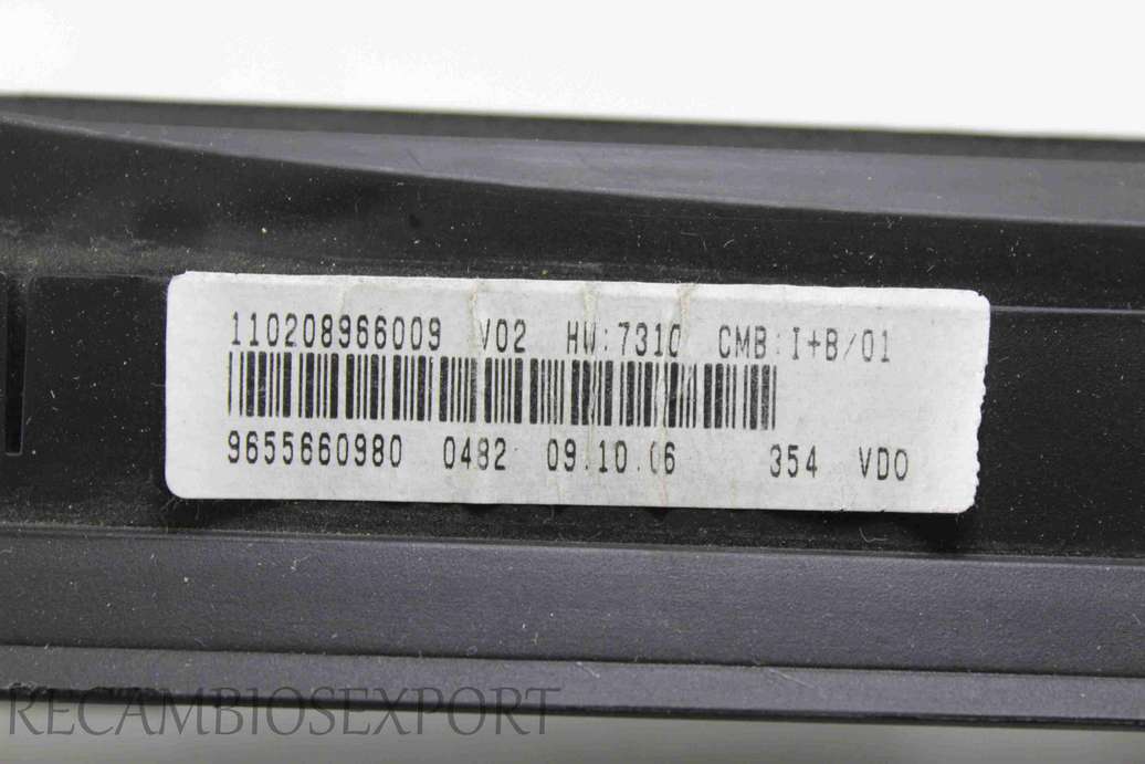 Pantalla display Citroen Xsara Picasso 9655660980 110208966009 PSA965566980 PSA965566 980 - foto 2