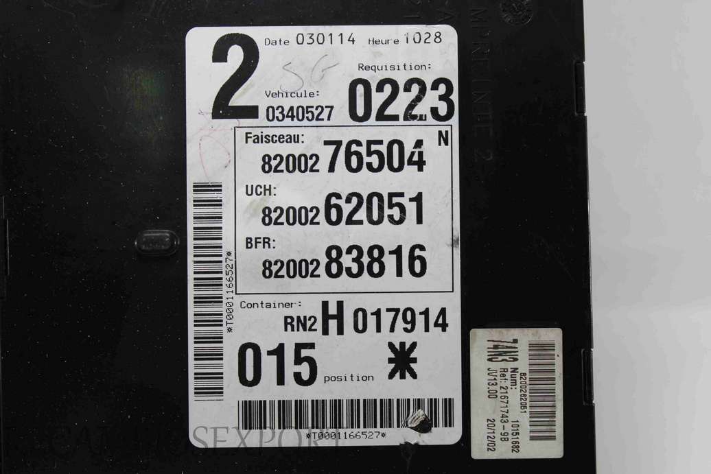 Caja de fusibles Renault Laguna 8200283816 8200004201E 8200262051 8200276504 - foto 2
