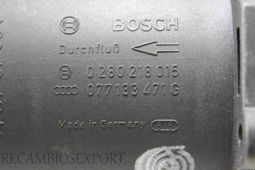 Caudalimetro Audi A6 A8 C5 077133471G 077 133 471 G Bosch 0280218015 0 280 218 015 - foto 2