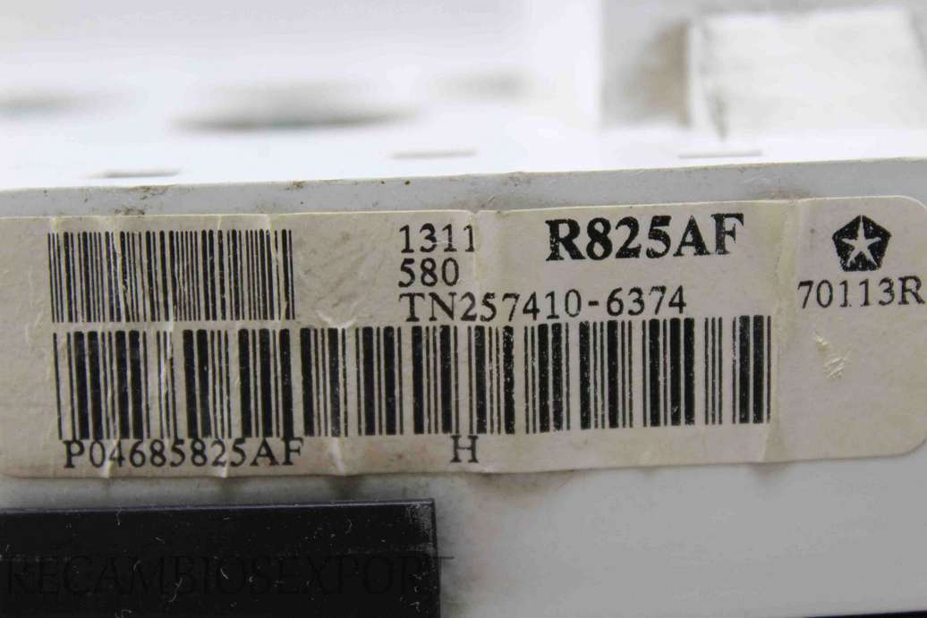 Cuadro de instrumentos Chrysler Voyager P04685825AF TN2574106374 TN257410-6374 - foto 2