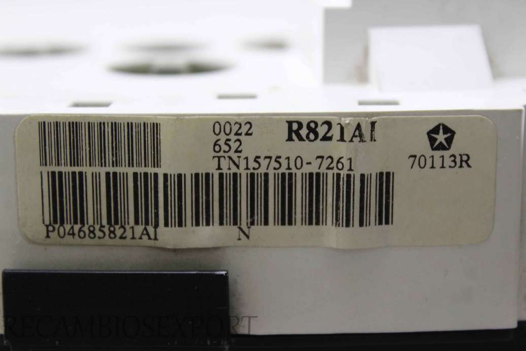 Cuadro de instrumentos Chrysler Voyager P04685821AI TN1575107261 TN157510-7261 - foto 2