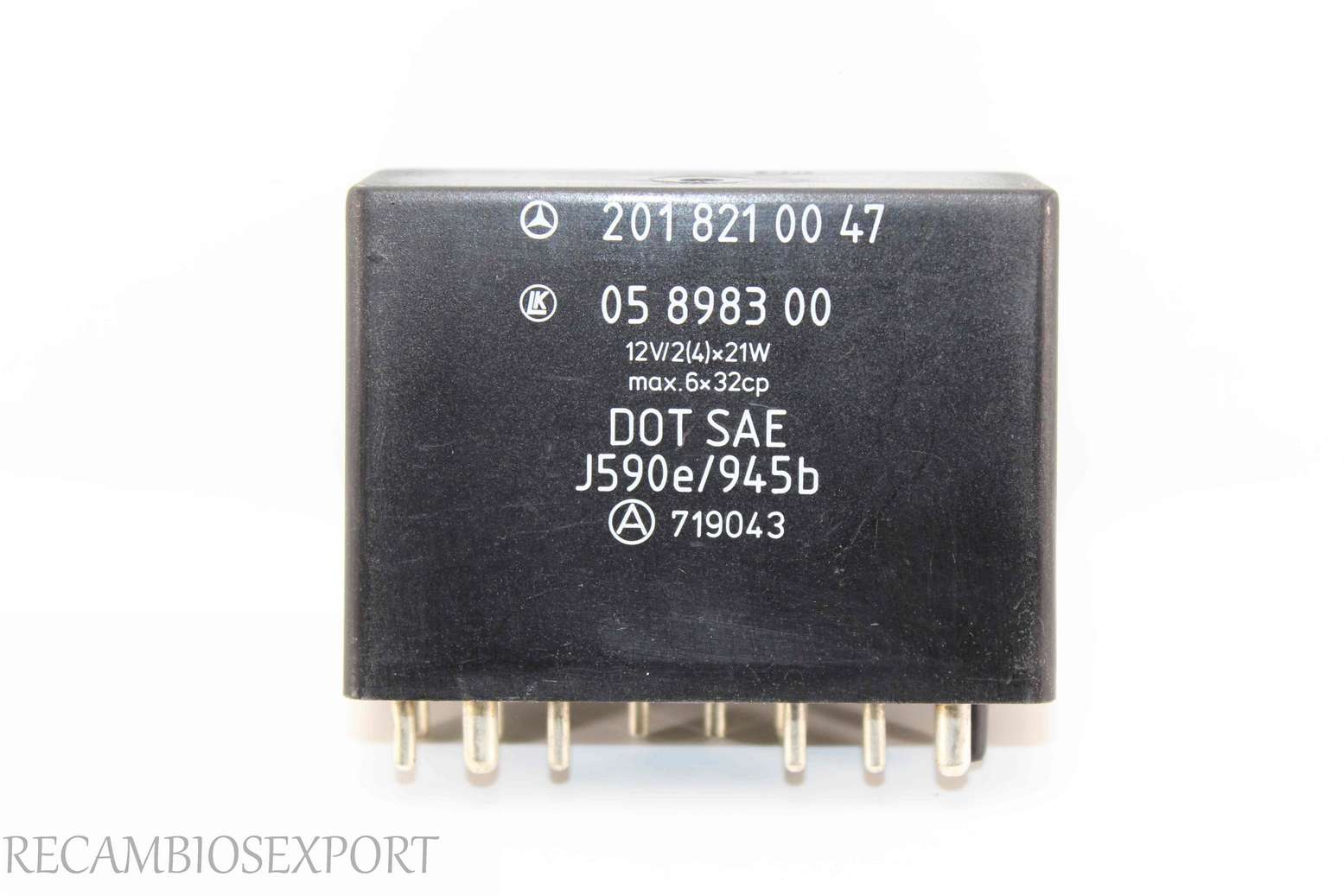 Rele Mercedes W201 W107 W124 W126 W129 2018210047 201 821 00 47 LK 05898300 05 8983 00 - foto 1
