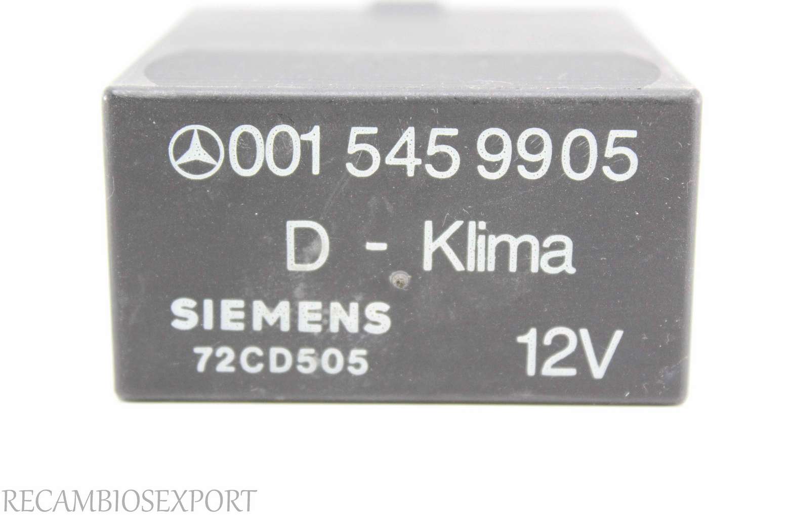 Rele de clima Mercedes W124 0015459905 001 545 99 05 Siemens 72CD505 - foto 2