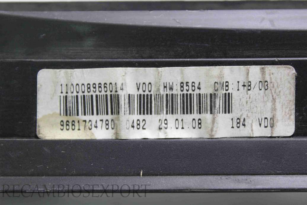 Cuadro de instrumentos Citroen Xsara Picasso 9661734780 PSA966173780 110008966014 - foto 2