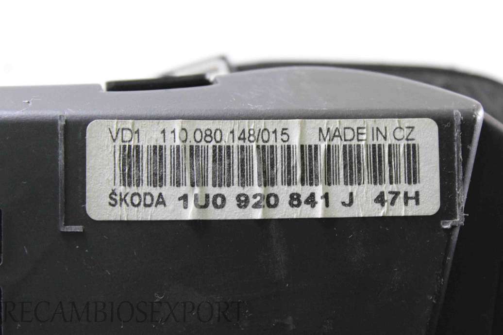 Cuadro de instrumentos Skoda Octavia 1U0920841J 1U0 920 841 J VD1 110080148015 110.080.148/015 - foto 3