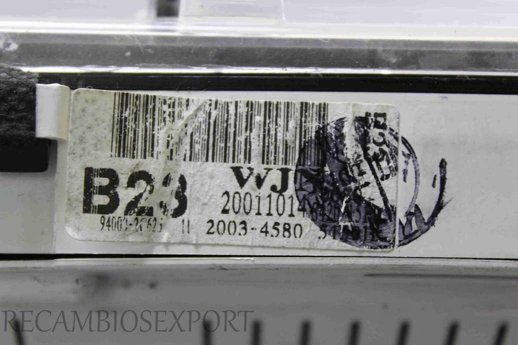 Cuadro de instrumentos Hyundai Coupe 940032C625 94003-2C625 20034580 2003-4580 - foto 3