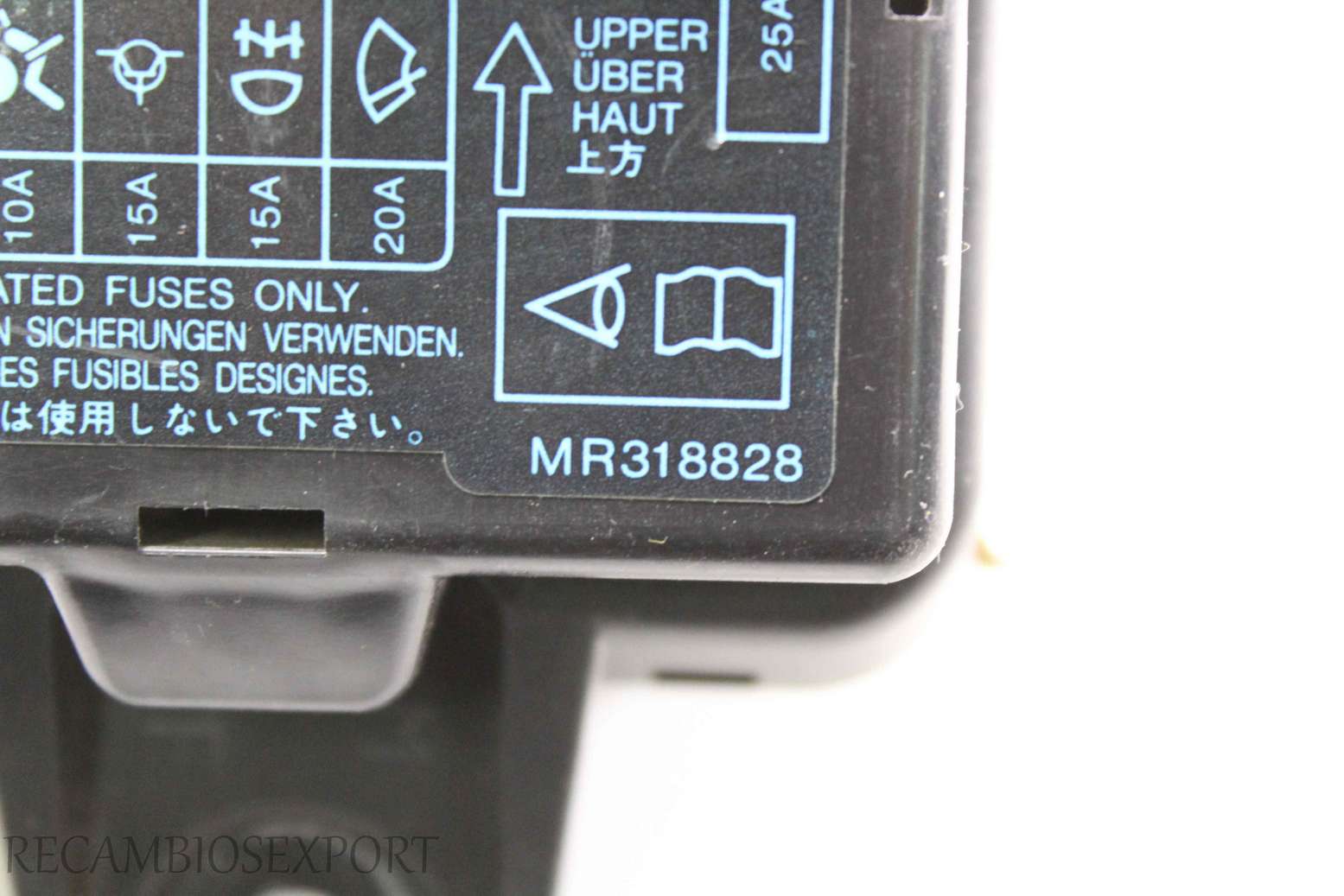 Caja de fusibles Mitsubishi Space Star Carisma MR318828 MB953355 1D261331 1D26-1331 - foto 4