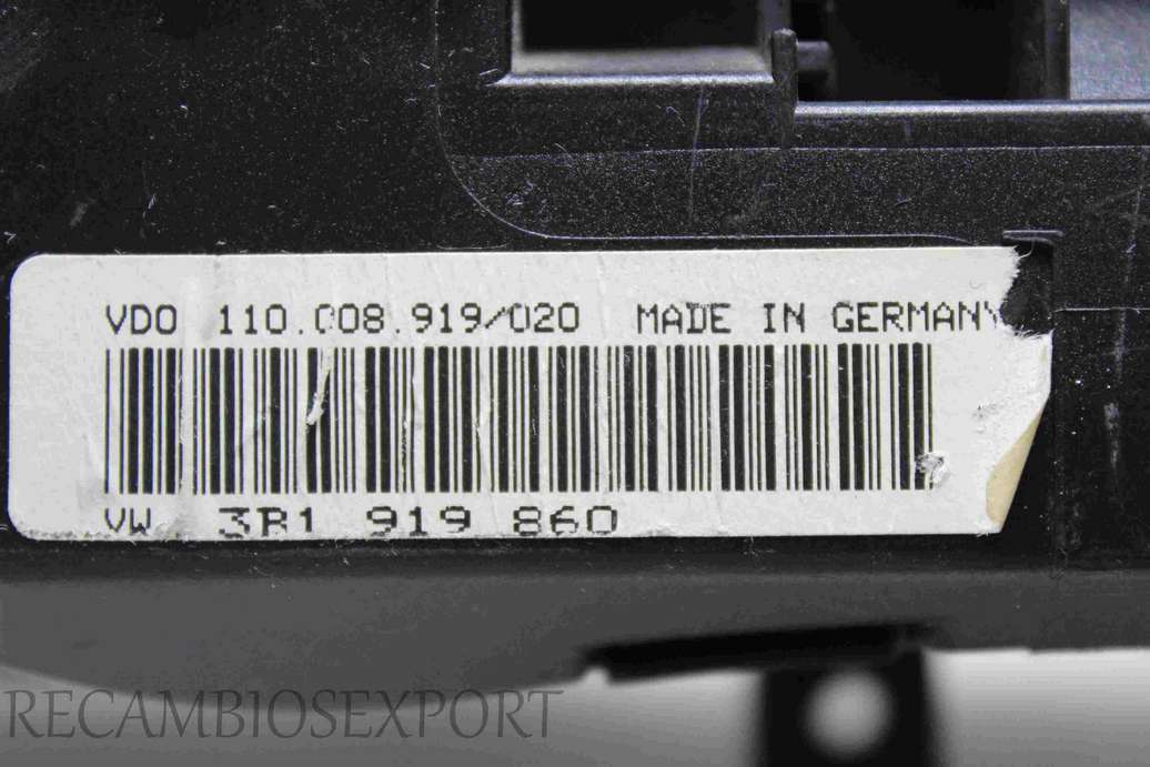 Cuadro de instrumentos Volkswagen Passat 3B1919860 3B1 919 860 VD0 110008919 020 110.008.919/020 - foto 4