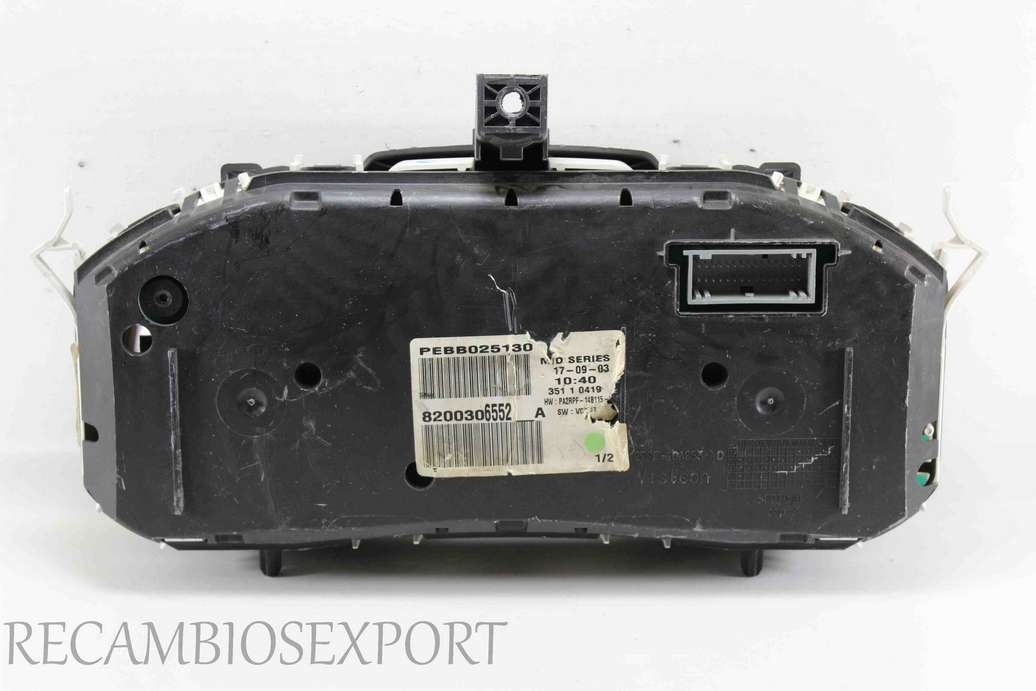 Cuadro de instrumentos Renault Megane 8200306552A 8200306552-A - foto 2