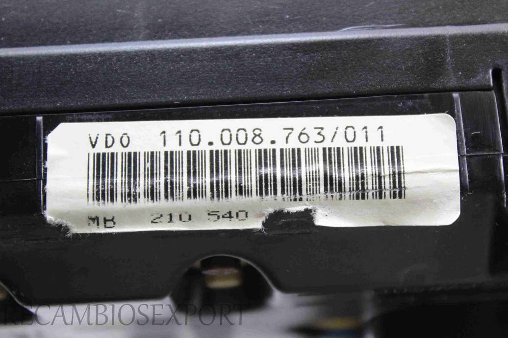 Cuadro de instrumentos Mercedes W210 2105407247 210 540 72 47 84570055 84 570 055 VD0 110008763011 110.008.763/011 - foto 4