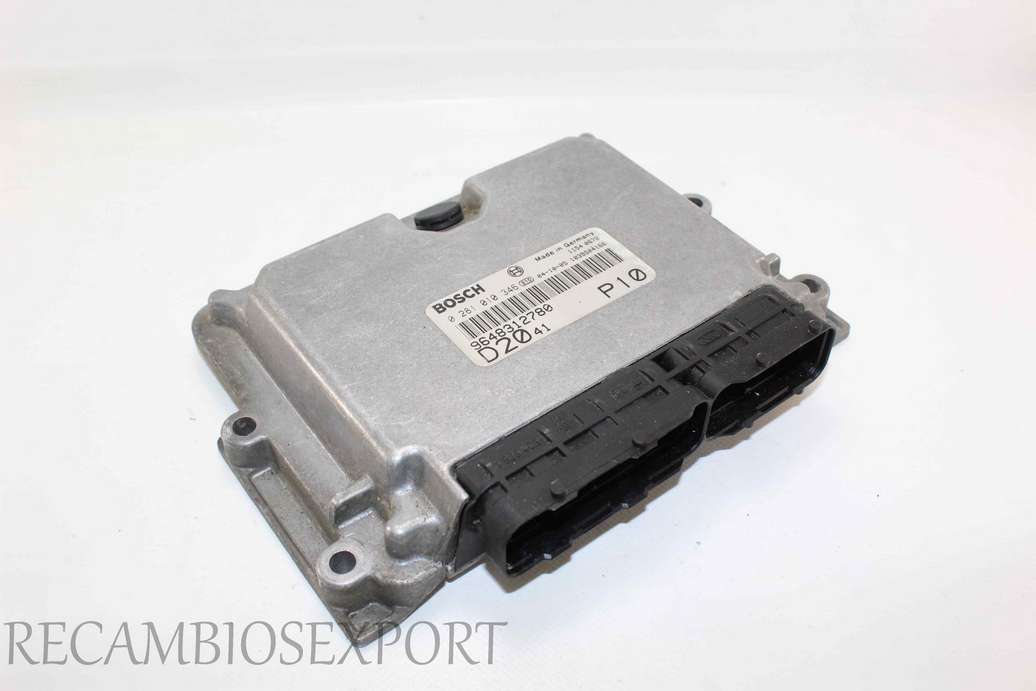 Centralita del motor Peugeot Citroen Fiat 9648312780 Bosch 0281010346 0 281 010 346 - foto 1